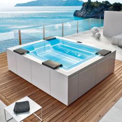 Spa бассейн Treesse Zen Pro c резервуаром для перелива